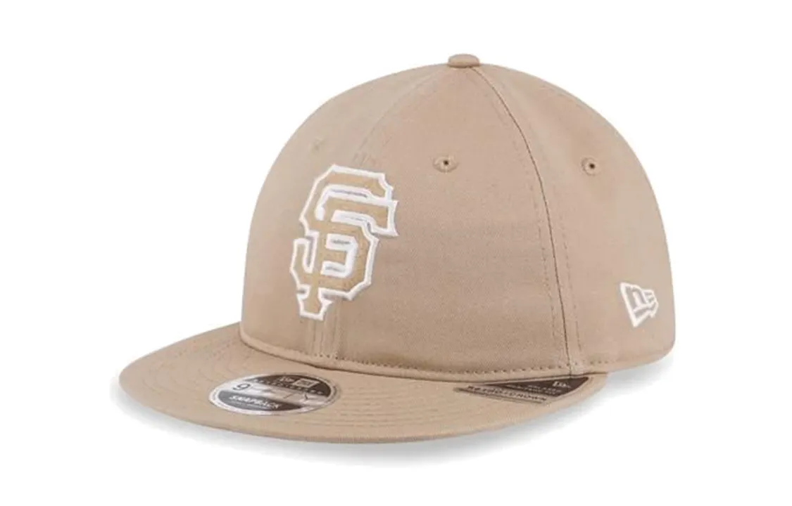New Era Cotton Baseball Caps Unisex Khaki