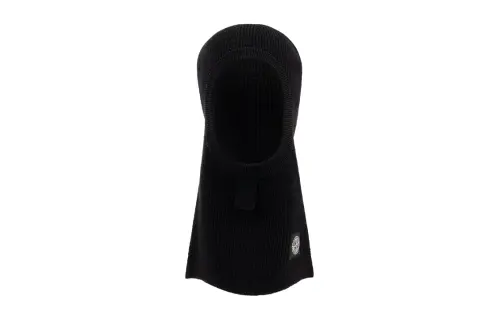 STONE ISLAND Logo Patch Knitted Balaclava Hat
