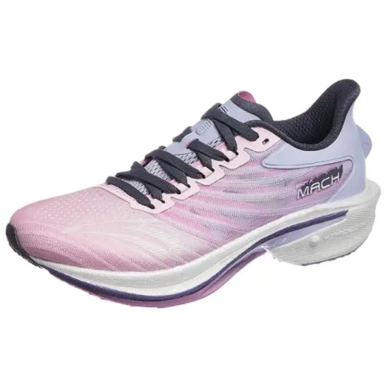 ANTA Running Shoes Women's Low-Top Pink Purple Black