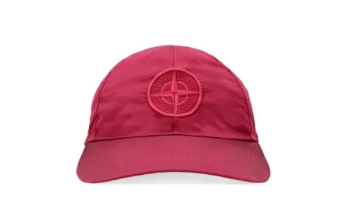 STONE ISLAND Baseball Caps Men's Rose Red