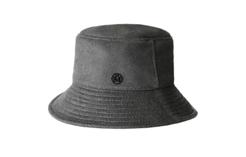 Maison Margiela Cotton Bucket Hats Women's Gray