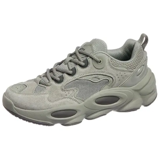 Anta Super Body Cushioning Wear-Resistant Low-Top Casual Shoes Men's Gray