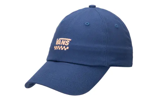 Vans Brand Logo Baseball Caps Unisex Blue