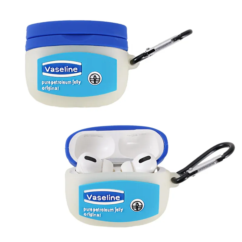 WANSI Compatibility With AirPods Pro 2, AirPods 1, Or AirPods 23 Silicone Vaseline Headphone Cases