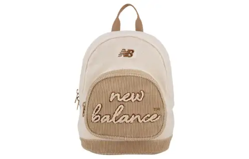 New Balance Polyester Backpack Mini Women's Beige