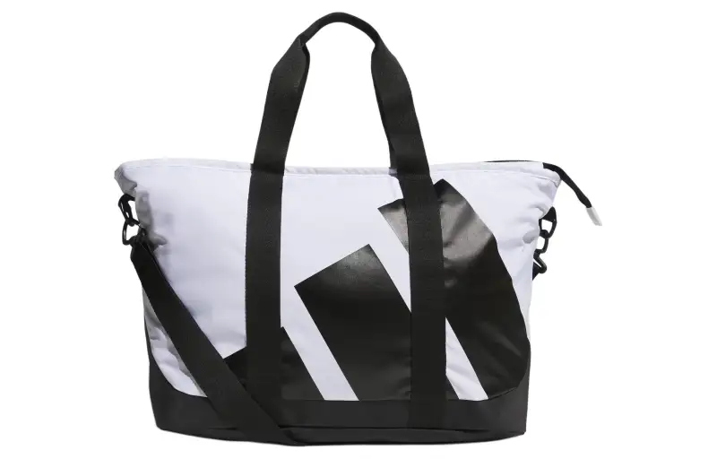 Adidas Recycled Polyester One Shoulder Handbag Regular Unisex White & Black