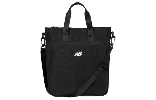 New Balance Polyester Tote Bag, Shopping Bag, Shoulder Bag, Crossbody Bag, Handbag Kids' Black