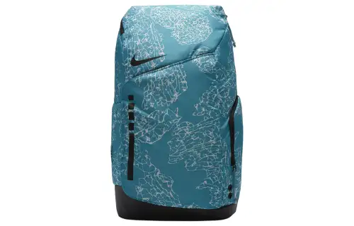Nike Polyester Backpack Regular Unisex Cyan & Black