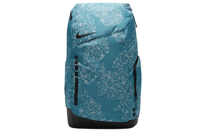 Nike Polyester Backpack Regular Unisex Cyan & Black