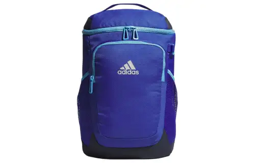 Adidas Recycled Polyester Backpack Regular Men's Semi Fluorescent Blue
