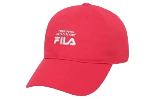 FILA   Baseball Caps Unisex Red