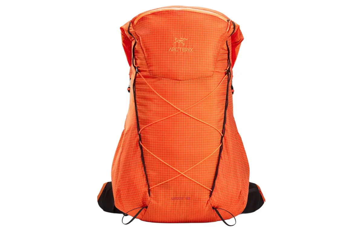 Arc'teryx Outdoor Mountaineering Bag Backpack Nylon Orange Men's
