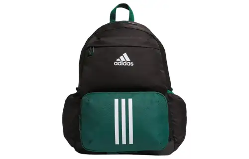 Adidas Polyester Backpack Regular Men's Black & Forest Green
