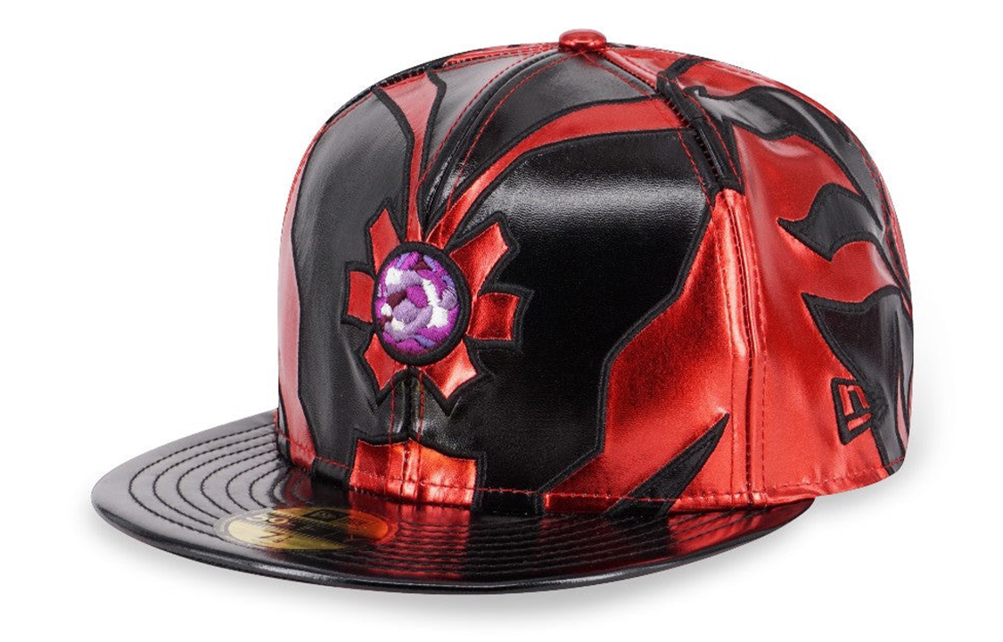 Кепка New Era Logo (красно-черная)
