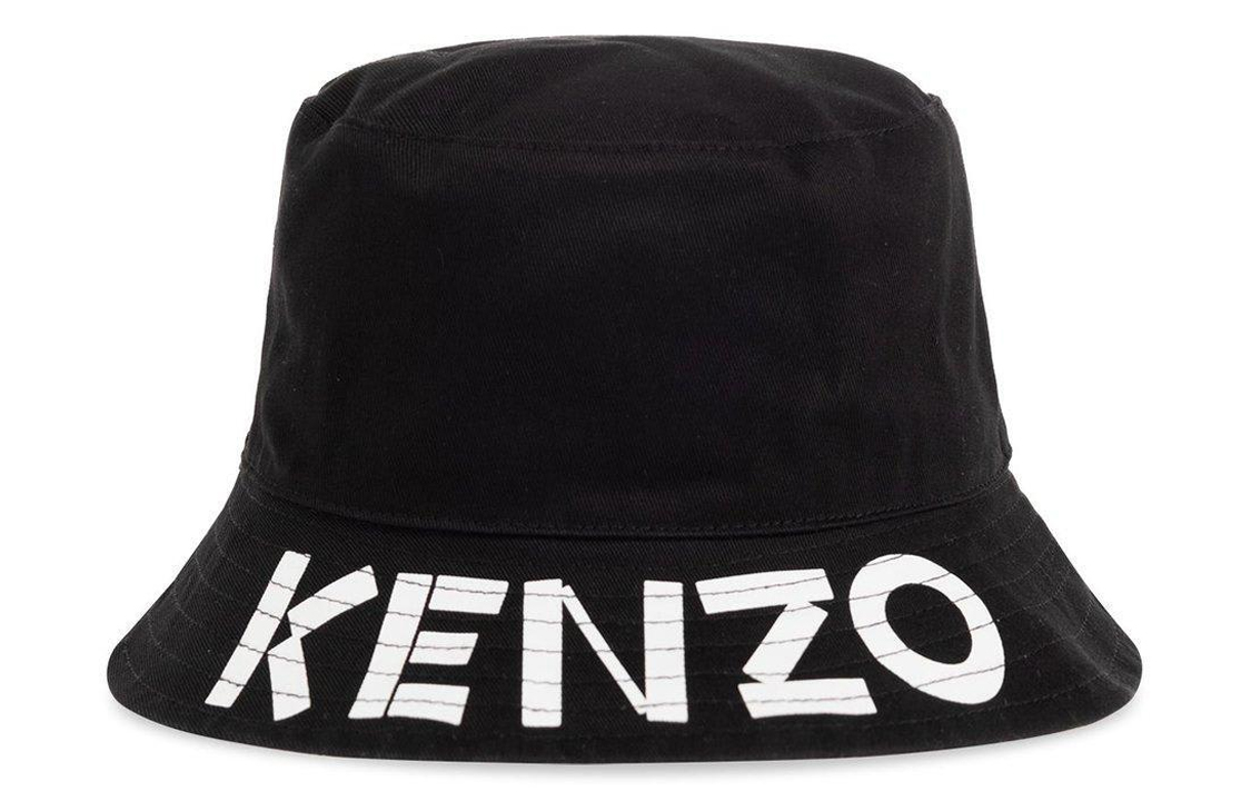 KENZO Logo Printed Bucket Hat