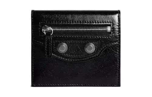 Balenciaga Le Cagole Sheepskin Shoulder Bag, Crossbody Bag, Wallet Unisex Black