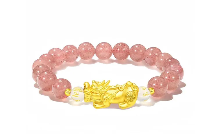 KING TAI SANG Gold Bracelet Unisex