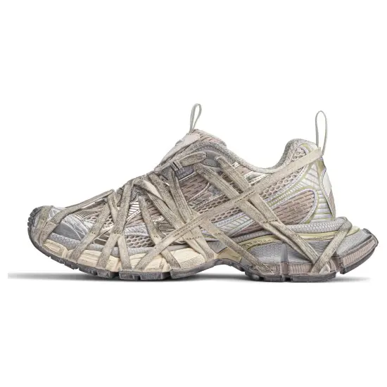 Balenciaga 3XL Casual Shoes Women's Low-Top Gray