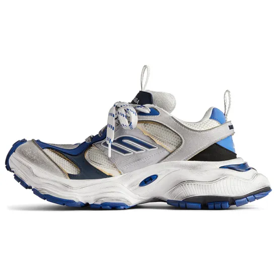 Balenciaga Cargo Sneaker 'Worn Out   Grey Blue'