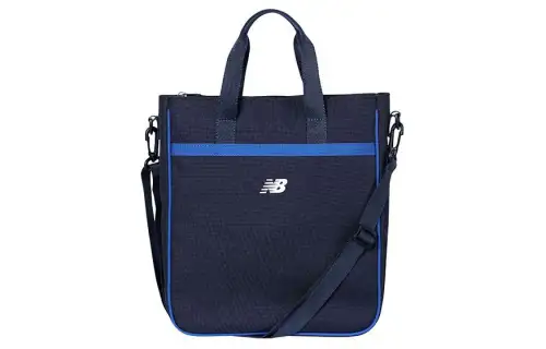 New Balance Polyester Tote Bag, Shopping Bag, Shoulder Bag, Crossbody Bag, Handbag Regular Men's Blue