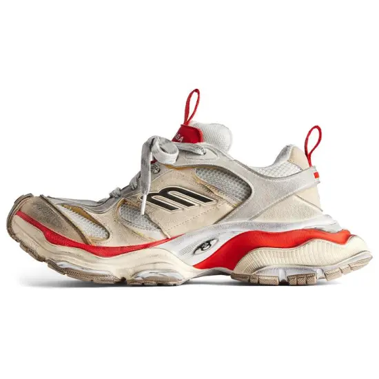 Balenciaga Cargo Sneaker 'Worn-Out - Beige Red'