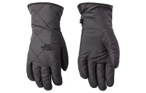 THE NORTH FACE Knit Gloves Women's Brown/Black