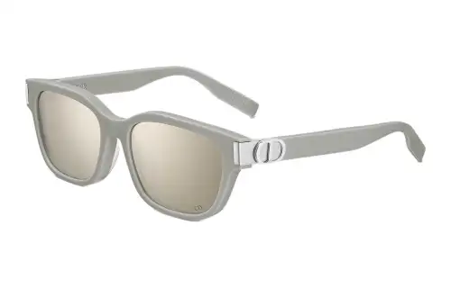 DIOR Irregular Shape Sunglasses Men's Beige