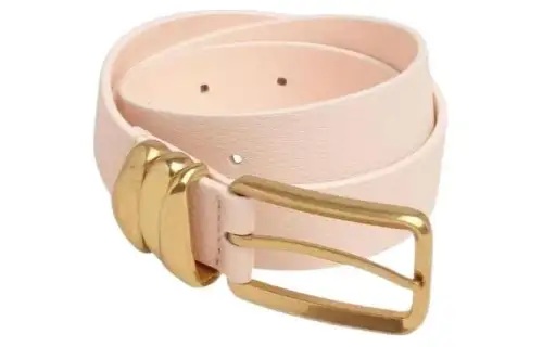 Bottega Veneta Solid Color Decoration Women's Pink Width 2.5CM