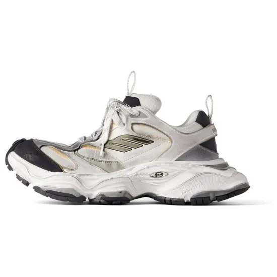 Balenciaga Women's Cargo Sneaker 'Worn-Out - White Black'