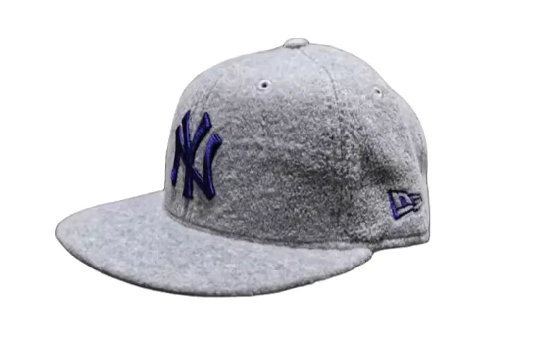 New Era Cotton Baseball Caps Unisex Gray