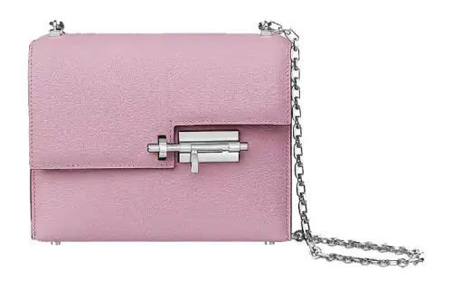 HERMES Verrou Mysore Goat Skin Crossbody Bags Mini Women's X9 Mauve Sylvestre Mallow Purple