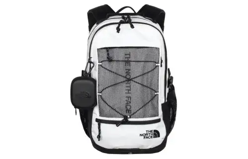 THE NORTH FACE 24L Backpack Outdoor Bag Nylon White Unisex