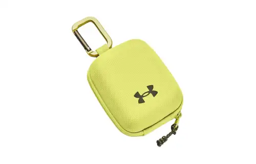 Under Armour Polyester Bag Charm Coin Purse Mini Unisex Yellow