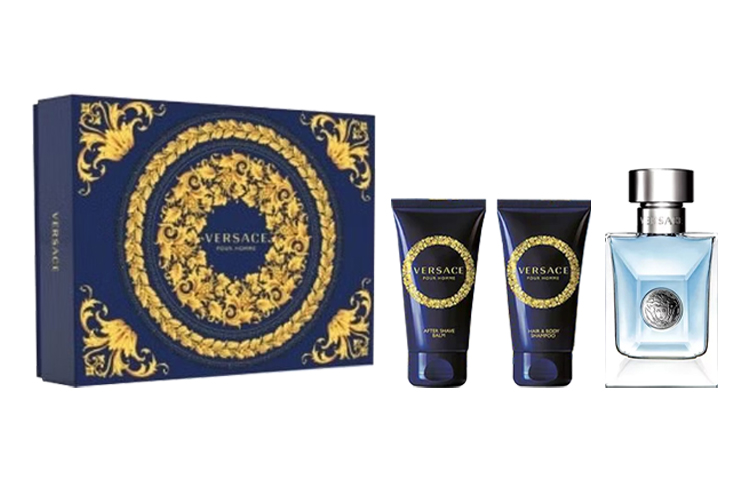 VERSACE Versace, perfume, fresh set, shower gel, after shave balm, 50 ml, 50 ml, 50 ml