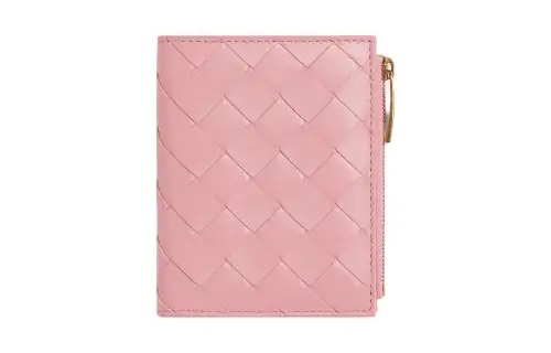 Bottega Veneta Intreccio Zipped Wallet
