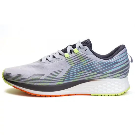 LINING Red Hare 4 Running Shoes Men Low-Top Coin Gray/Frost Gray/White/Green