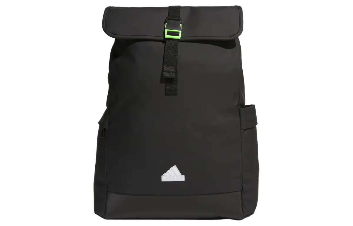 Adidas Polyurethane Backpack Unisex Black