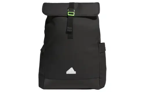 Adidas Polyurethane Backpack Unisex Black
