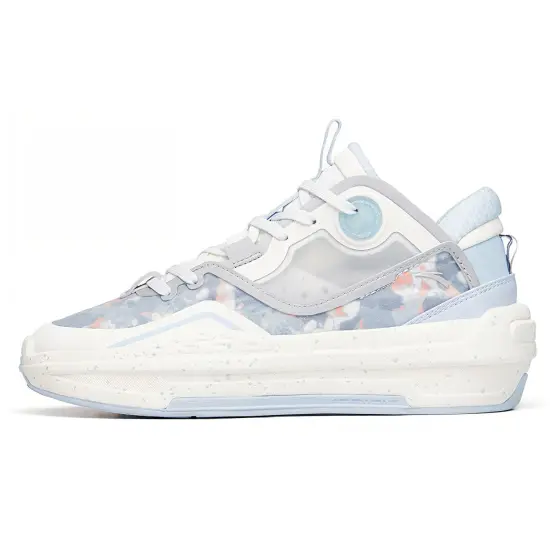 ANTA C37 2.0 Skateboard Shoes Women's Mid-Top Gray Blue