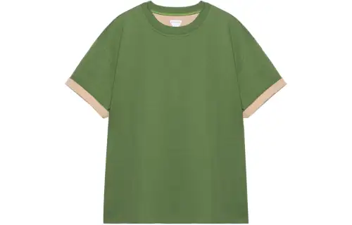 Bottega Veneta Double Layered Cotton Jersey Relaxed Fit T shirt