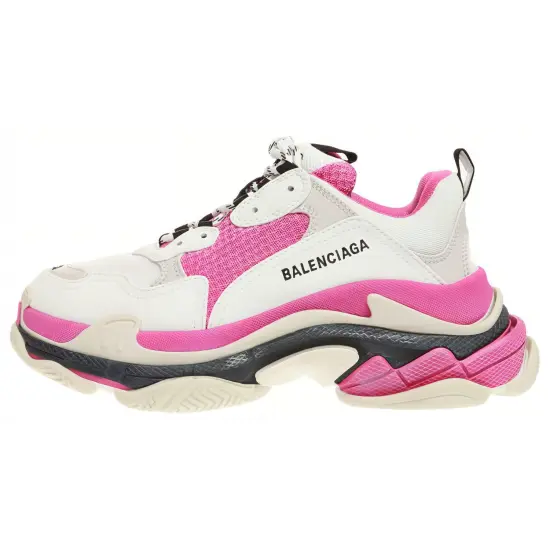 Balenciaga Triple S Pink White Women's