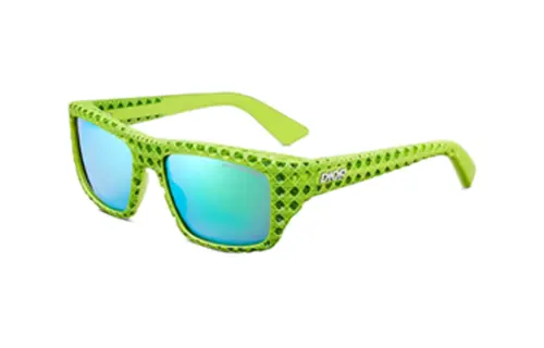 DIOR Irregular Shape Sunglasses Men's Green