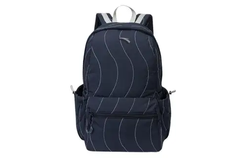 Anta Fabric Backpack Unisex Midnight Blue