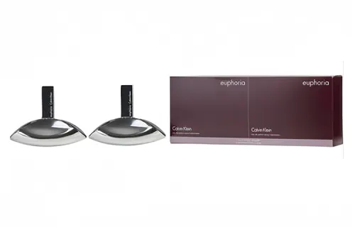 CALVIN KLEIN Temptation Women's Passion Perfume Oriental Fragrance Perfume EDP Pomegranate Lotus 50ml*2