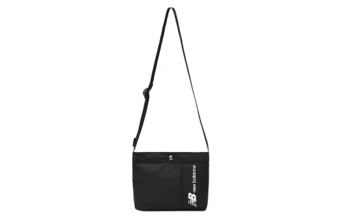 New Balance Fabric Shoulder Bag, Crossbody Bag Regular Unisex Black