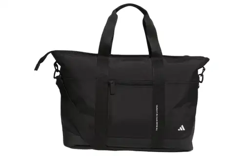Adidas Recycled Polyester Tote Bag, Shopping Bag, Shoulder Bag, Handbag Large Men's Black