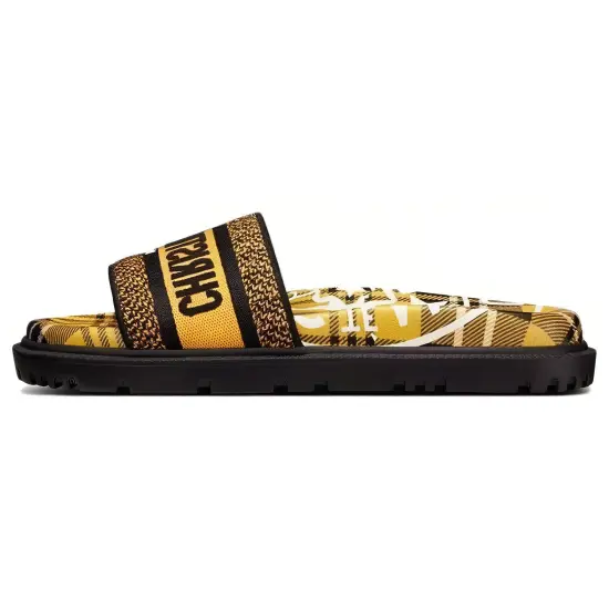DIOR Dway Slide Slippers Women's Yellow Black