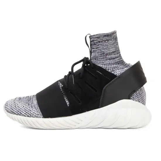 Adidas Tubular Doom Primeknit Black Grey Tech Ink
