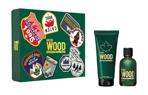 DSQUARED 2 Green perfume, fresh set, shower gel, 100 ml, 150 ml