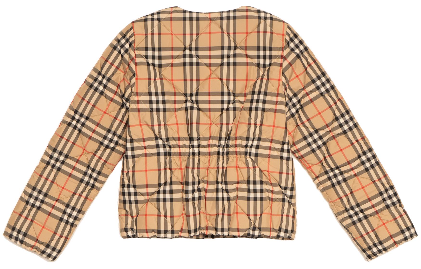 Женская куртка Burberry · (бежевый) — фото 2
